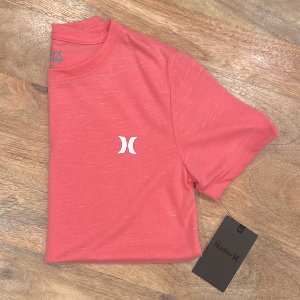 Hurley Boys' Cloud Slub Staple V-Neck Tee